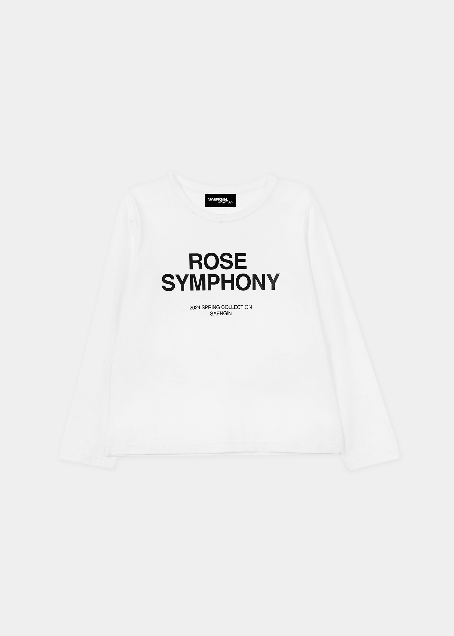 ROSE SYMPHONY LONG SELLEVE - WHITE (2nd)