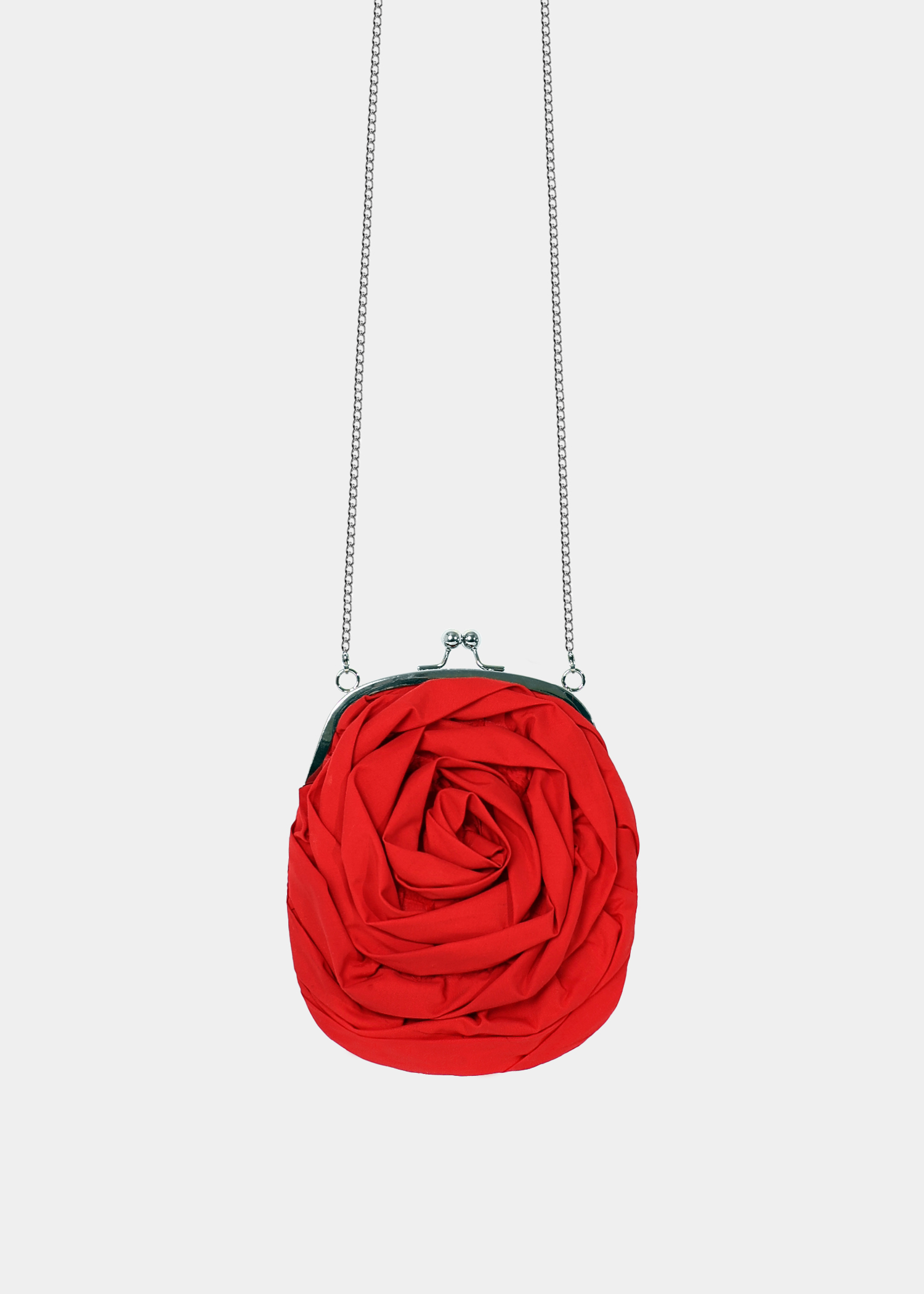 ROSE DISCORD CHAIN BAG - RED (2nd)