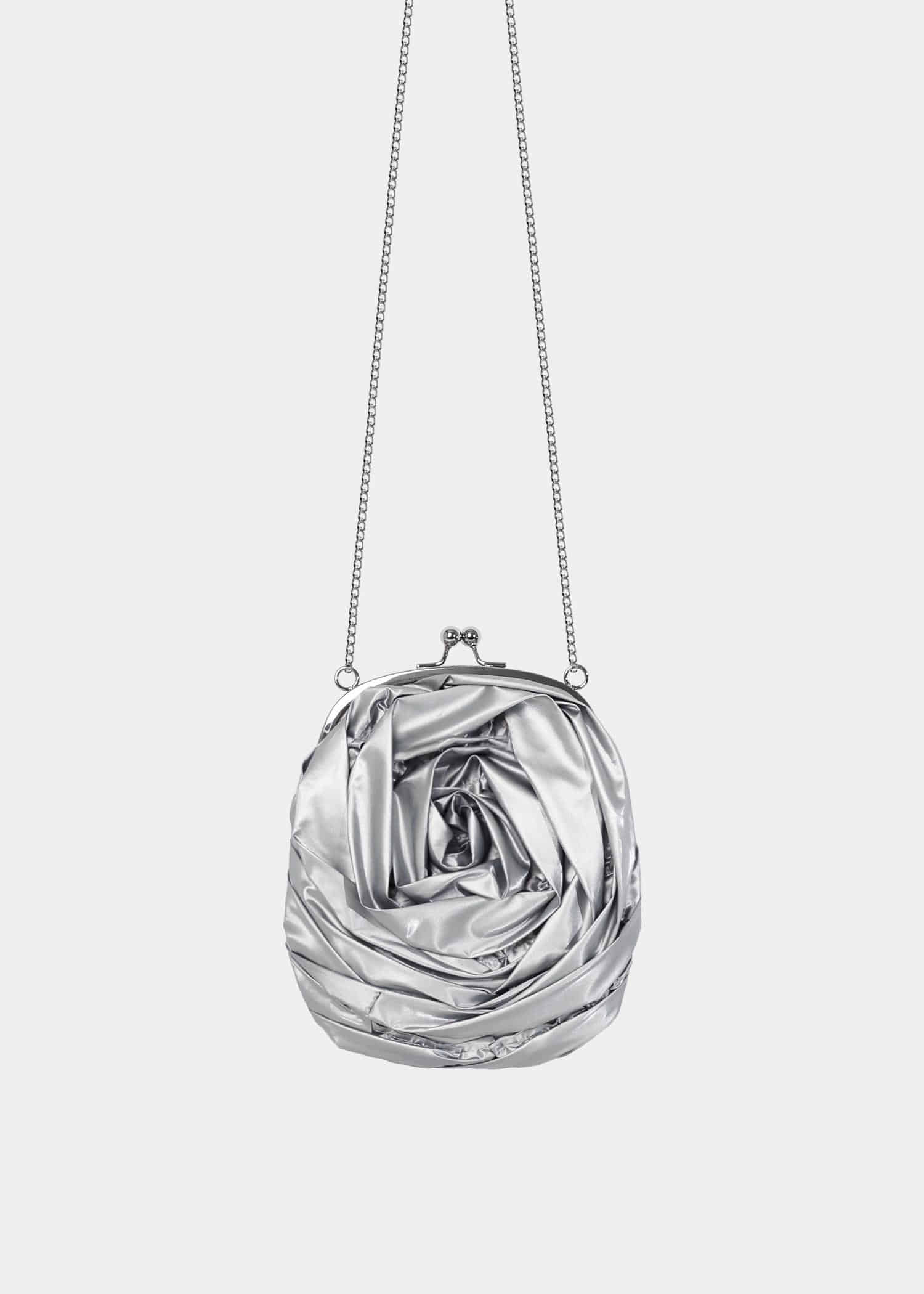 ROSE DISCORD CHAIN BAG - SILVER (2nd)